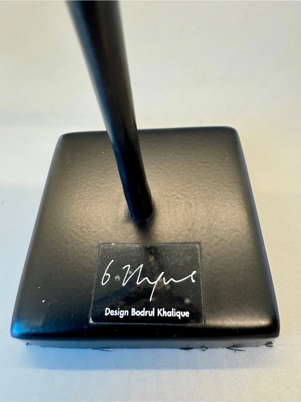 Minimalist Black Abstract Dancer Sculpture by Unknown Brand